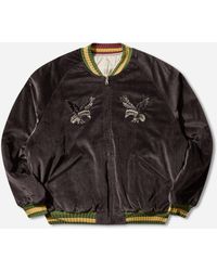 Kapital - Men S Velveteen Souvenir Jacket (raven And Skull) - Lyst