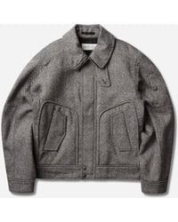 Dries Van Noten - S Oversized Wool Tweed Jacket - Lyst