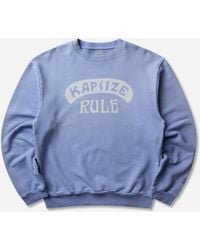 Kapital - Men S Swt Knit Crewneck Sweatshirt (kapsize Rule) Light - Lyst