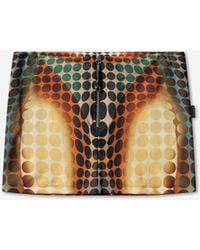 Jean Paul Gaultier - Women S Re-edition Dots Skirt Orange - Lyst