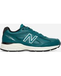 New Balance - Made In Usa 990v4 Sneakers Teal - Lyst