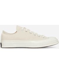 Converse - Chuck 70 Low Vintage Canvas Sneakers Natural - Lyst