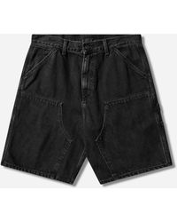 Carhartt - Men S Double Knee Shorts (stone Washed) - Lyst