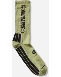 Aries - Column Socks Sulphur - Lyst