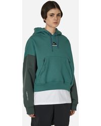 Nike - Acg Therma-fit Fleece Hooded Sweatshirt Bicoastal / Vintage Green - Lyst