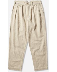 Vans - Men S Back Pleated Trousers Creme Brulee - Lyst