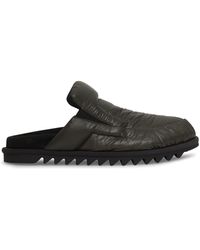 Dries Van Noten Nylon Padded Sandals - Black