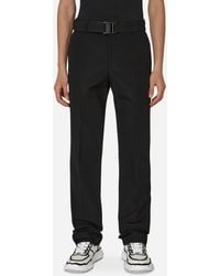 Off-White c/o Virgil Abloh - Buckle Dry Wool Slim Pants - Lyst