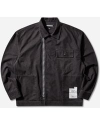 Neighborhood - S Zip Field Longsleeve Shirt - Lyst