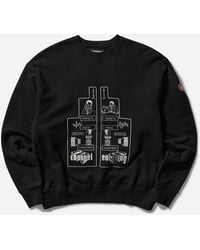 Cav Empt - Men S Channel Encoding Crewneck Sweatshirt - Lyst