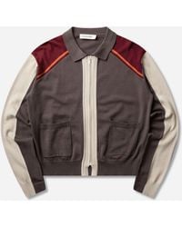 Kiko Kostadinov - Men S Munno Knit Cardigan Slate - Lyst