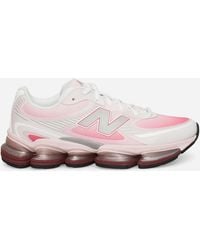 New Balance - Abzorb 2000 Sneakers Rose Sugar / Monarch Burgundy - Lyst