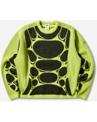 Nike - S Project F.R.O.G. Jelly Cage Sweatshirt Cream Ii Volt Ice - Lyst