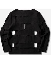Comme des Garçons - Men S Cut-out Sweater - Lyst