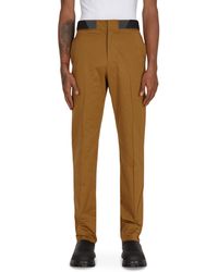 SLAM JAM - Diagonal Attica Pants - Lyst