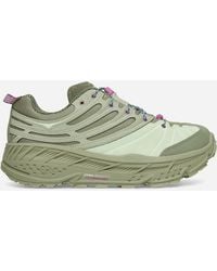 Hoka One One - Elite Terrain System Stinson Evo Og Sneakers Sea Moss / Luna Moth - Lyst