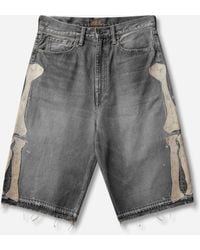Kapital - Men S 14oz Denim 5p Shorts (bone) - Lyst