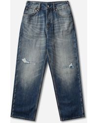 Evisu - Daikoku Ripped Jeans Mid Tone - Lyst