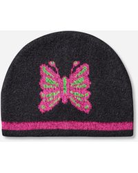 Chopova Lowena - Cyber Butterfly Beanie Black / - Lyst