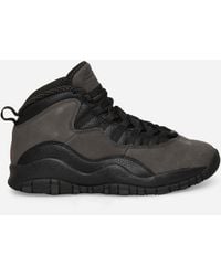 Nike - Air Jordan 10 Retro Sneakers Charred Grey / Black - Lyst