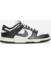 Nike - Wmns Dunk Low Premium Sneakers / Black / Coconut Milk - Lyst