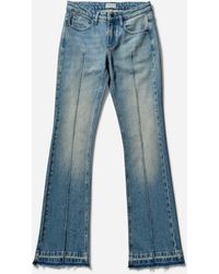 Guess - S Flare Denim Pants Used Wash - Lyst