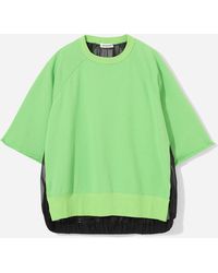 Undercover - S Mesh Cotton T-Shirt Light - Lyst