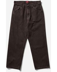 Vans - Men S Skate Check 5-pocket Loose Denim Pants After Dark - Lyst