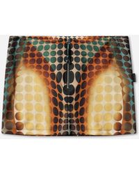 Jean Paul Gaultier - Women S Re-edition Dots Skirt Orange - Lyst