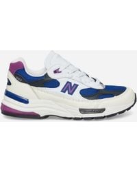 New Balance - Made In Usa 992 Sneakers / Team Royal / Purple Fuschia - Lyst