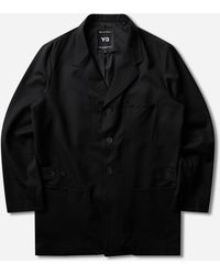 Y-3 - Men S Wool Chore Coat - Lyst