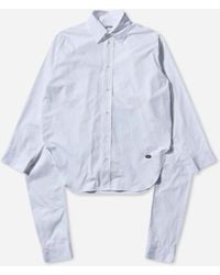 Jean Paul Gaultier - Women S Oversized Hooded Shirt - Lyst