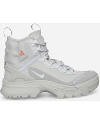 Nike - Acg Air Zoom Gaiadome Gore-tex Boots Grey Fog / Pure Platinum - Lyst