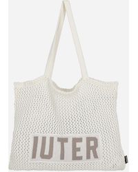 Iuter - Mesh Tote Bag Dusty White - Lyst