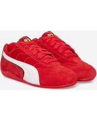 PUMA - Scuderia Ferrari Hp Monza Speedcat Sneakers Rosso Corsa - Lyst