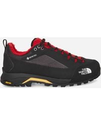 The North Face - Verto Alpine Gore-tex Casentino Sneakers Black / Red - Lyst