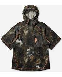 ROA - And Wander Printed Hooded T-Shirt Camo - Lyst