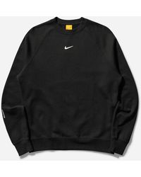 Nike - Men S Nocta Fleece Crewneck Sweatshirt Black - Lyst