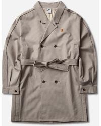 Nike - Club Rules Trench Coat Mink - Lyst