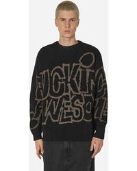 Fucking Awesome - Pbs Knit Sweater - Lyst