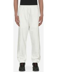 SLAM JAM - Panel Basic Sweatpants White - Lyst