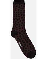 Wacko Maria - Leopard Socks - Lyst