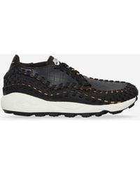 Nike - Wmns Air Footscape Woven Sneakers Black - Lyst