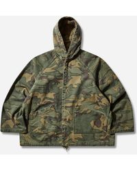 Needles - Men S Reversible Hooded Coat Camo - Lyst