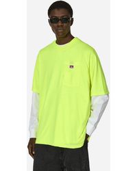 Ben Davis Work Clothes - Heavy Duty Classic Label Pocket T-Shirt Hi Vis - Lyst