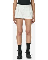 Nike - Low-rise Canvas Mini Skirt Summit White - Lyst