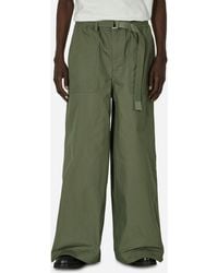 Sacai - Rip Stop Pants Khaki - Lyst
