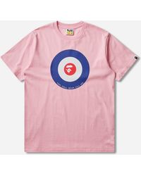 A Bathing Ape - Men S Ape Target T-shirt - Lyst