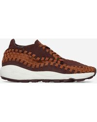 Nike - S Air Footscape Woven Sneakers Earth Light British Tan - Lyst