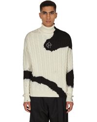 Off-White c/o Virgil Abloh - Crazy Tie Dye Turtleneck Sweater - Lyst